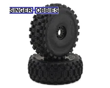 Pro Line 9067-41 Badlands MX Pre-Mounted 1/8 Buggy Tires M2 Velocity TYPHON HH