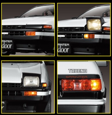 MODEL] Weekly Toyota Sprinter TRUENO AE86 #1 Deagostini 1/8 1:8