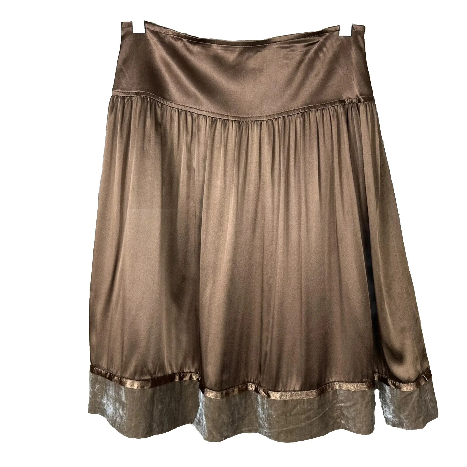 Трапециевидные однотонные юбки для женщин To the Max