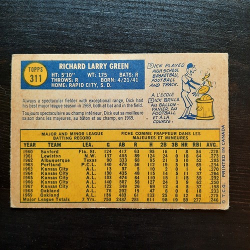 1970 O-Pee-Chee Baseball Cards~Series 3, 4 & 5 (# 's 263-546) YOU PICK - Picture 65 of 157