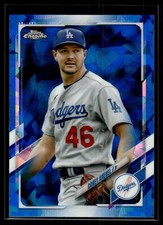 Corey Knebel 2021 Topps Chrome Update Sapphire Edition Card #US225