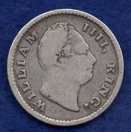 India William IV 1835 Quarter Rupee (Ref. c9932) - Picture 2 of 2