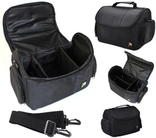 Large Deluxe Camera Carrying Case For Canon Powershot SX400 SX540 SX410 SX420