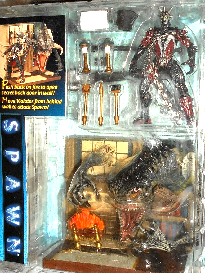 Spawn vs Violator フィギュア　未開封 Amazon.com: McFarlane Toys, Spawn Comic Violator (Bloody) Spawn