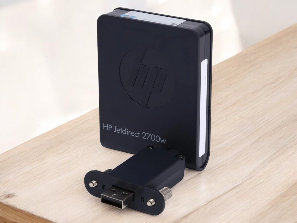 HP Jetdirect 2700w USB Wireless Print Server, J8026A