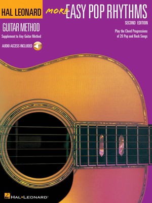 More Easy Pop Rhythms Hal Leonard Guitar Method Chord Song Book Play-Along Audio