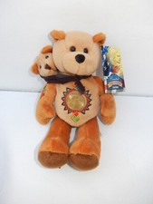 Limited Treasures Golden Dollar Bears Sacagawea and Pomp Coin Bear 2001 New
