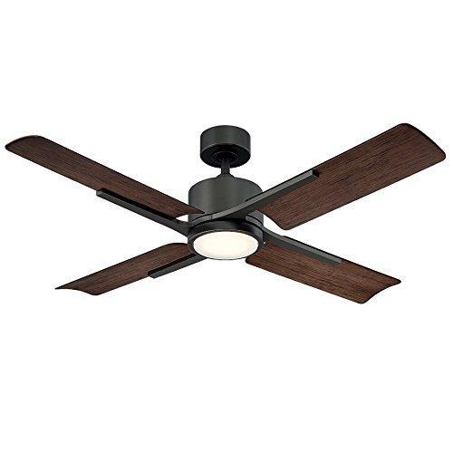 Modern Forms Cervantes Outdoor LED Smart Ceiling Fan in Oil Rubbed Bronze - Picture 2 of 2