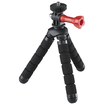 Hama Mini Stativ Flex 2in1 1-teilig 360° Alu für Foto Kamera Action-Cam Go Pro