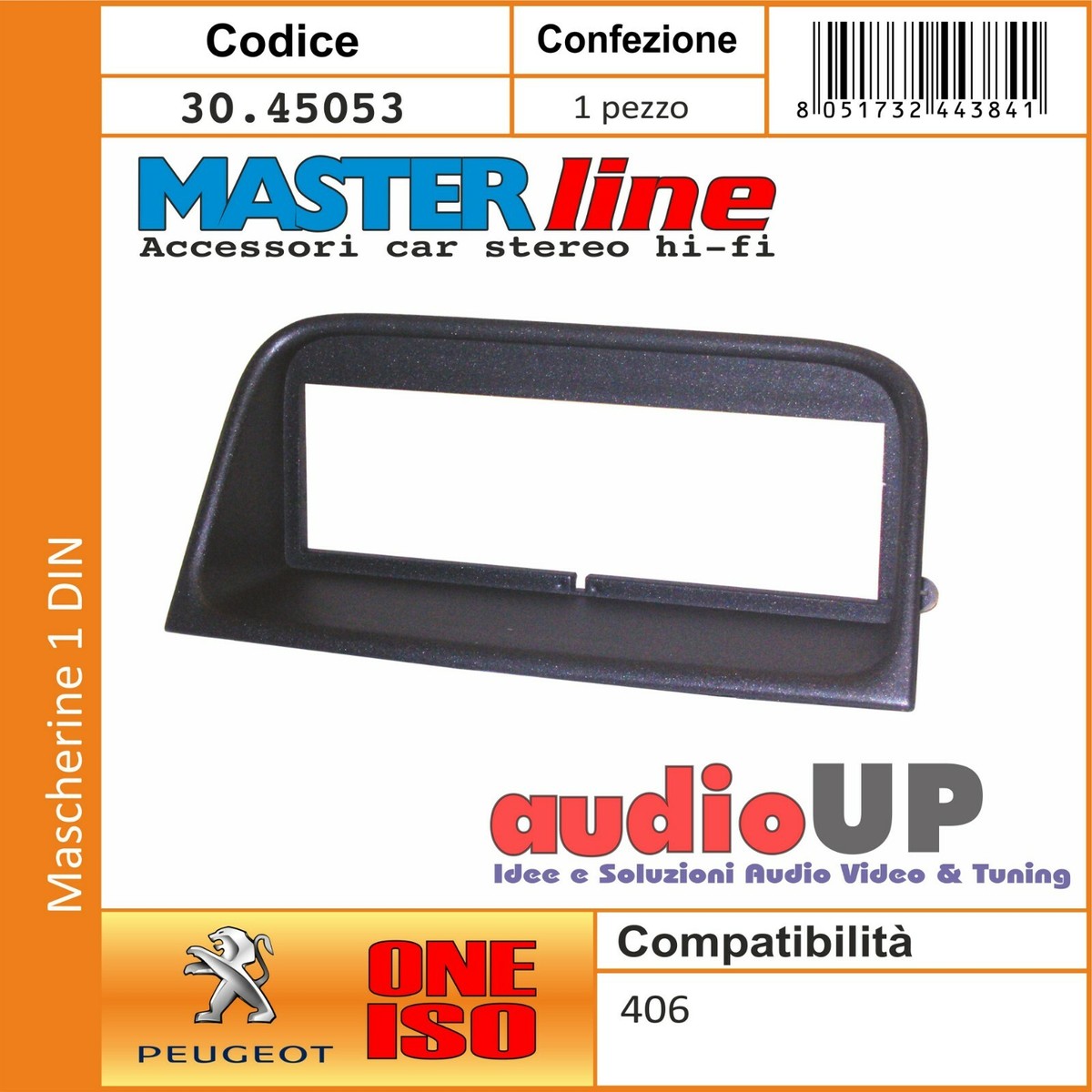 Mascherina 1DIN con Cassetto | Fiat Ducato | Citroen Jumper