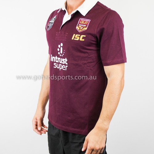 QLD Maroons 2018 State of Origin Classic Cotton Jersey Sizes (S - XL) + FREE CAP - Picture 3 of 4
