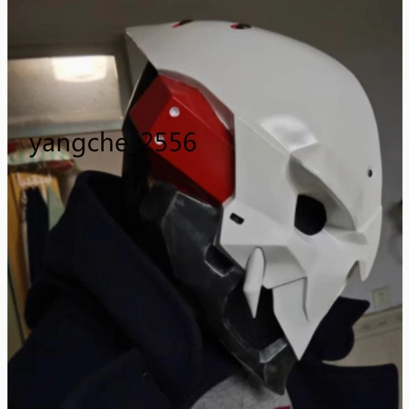 Games Overwatch Reaper Gabriel Reyes Vampire Dracula Cosplay Helmet Mask Props - Image 4 of 4