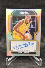 202 Panini Prizm WNBA Signatures Lisa Leslie Silver Prizm Auto #SG-LLS