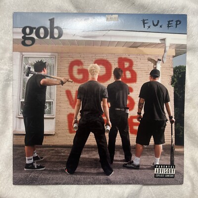 Gob - F.U. FU EP Promo 2002 Arista Records Vinyl AREP-4789