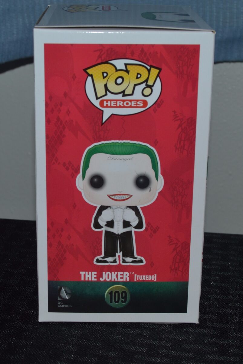 Funko Pop! Suicide Squad #109 The Joker (Tuxedo) Exclusive