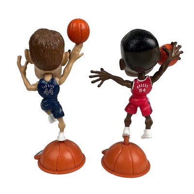 NBA Jams 1998 Mattel Vintage Toy Lot Sonics Hawks Celtics Nets