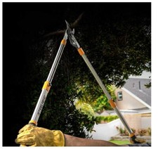 Telescopic Ratchet Loppers Heavy Duty Branch Trimmer Cutter Tree Yard Work BEST