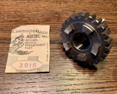 BENELLI / MOTOBI 4 SPEED 250cc 'EGG' 4TH GEAR ON PRIMARY SHAFT w/ BUSHING *NOS*