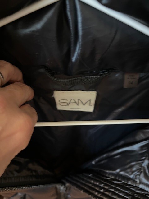 SAM Freestyle Down Nylon Puffer Jacket Color Black - image 2