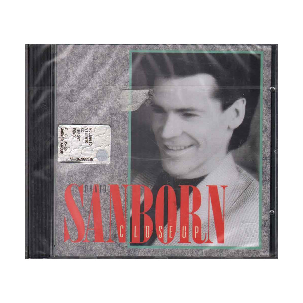 David Sanborn CD Close-Up / Reprise Records ‎7599 25715-2 Sealed