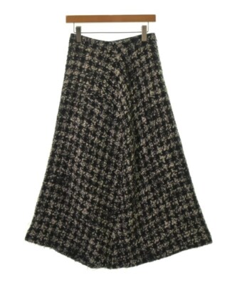 YOHJI YAMAMOTO Long/Maxi Length Skirt BlackxWhite(Total YOHJI YAMAMOTO Long/Maxi Length Skirt BlackxWhite(Total