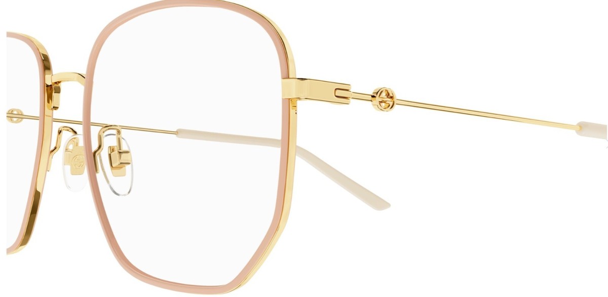 Gucci GG1197OA 002 Gold Square Women's Eyeglasses | eBay