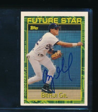 1994 Topps Future Star #231 Benji Gil Rangers Signed Autograph (GW44) SWSW6