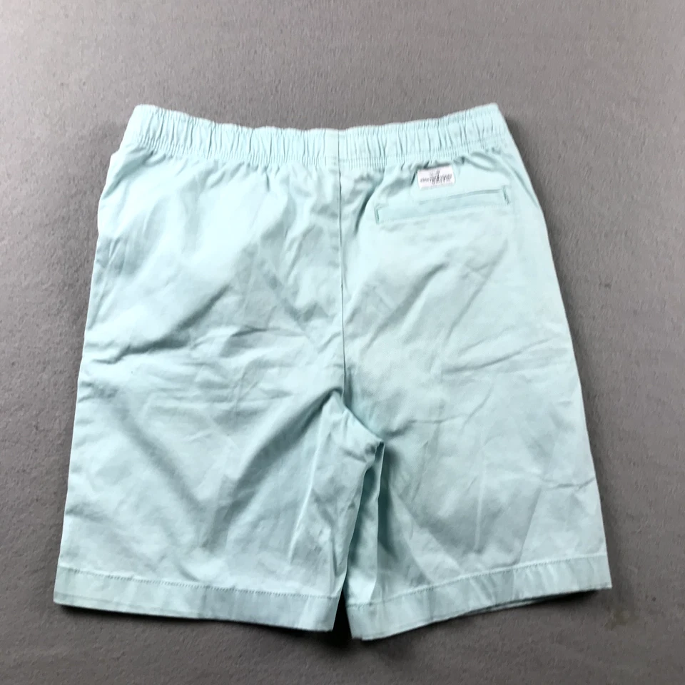 Shorts feminino Vineyard Vines médio azul frente plana curto cordão baleia - Imagem 3 de 4