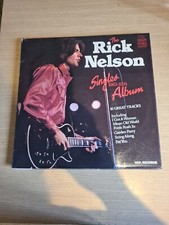 RICK NELSON-THE RICK NELSON SINGLES ALBUM 1963-1974....1974 VINYL ALBUM RECORD 