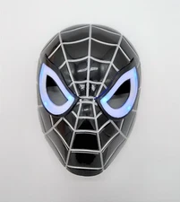 Venom Mask / Black Spiderman with LED (Comes with Batteries, Minor Blemishes) 
