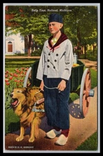 Tulip Time, Holland, Michigan. - Old Postcard H5