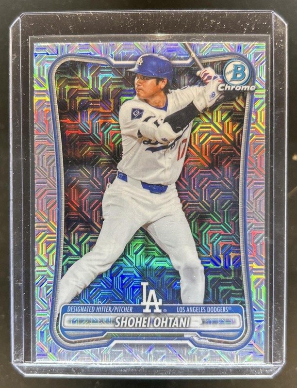 2026 Bowman Mega Box Shohei Ohtani Chrome Mojo Refractor #52 Dodgers