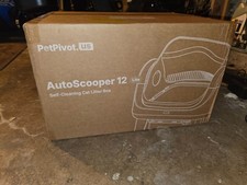 PetPivot AutoScooper 12 Lite Automatic Self-Cleaning Cat Litter Box NEW