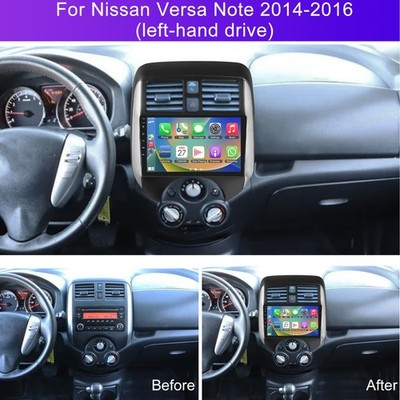 4+64GB Android 14 For Nissan Versa Note 2014-2016 Car Radio Stereo Navi Carplay