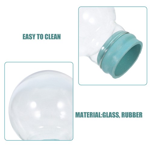 4 Pcs Weihnachts -Schneeflockenhaube Kugelglas Mit Klarem Wasser - Bild 8 von 12