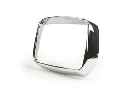 Scheinwerferzierring -DMP- Vespa S50, S125, S150 - Chrom mit Scheinwerferschirmc