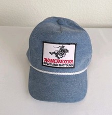Vintage Winchester Denim Blue Trucker, Adjust...