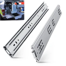 200 Lbs Heavy Duty Drawer Slides 1 Pair 8 10 12 14 16 18 20 22 30 32 40 Inch ...
