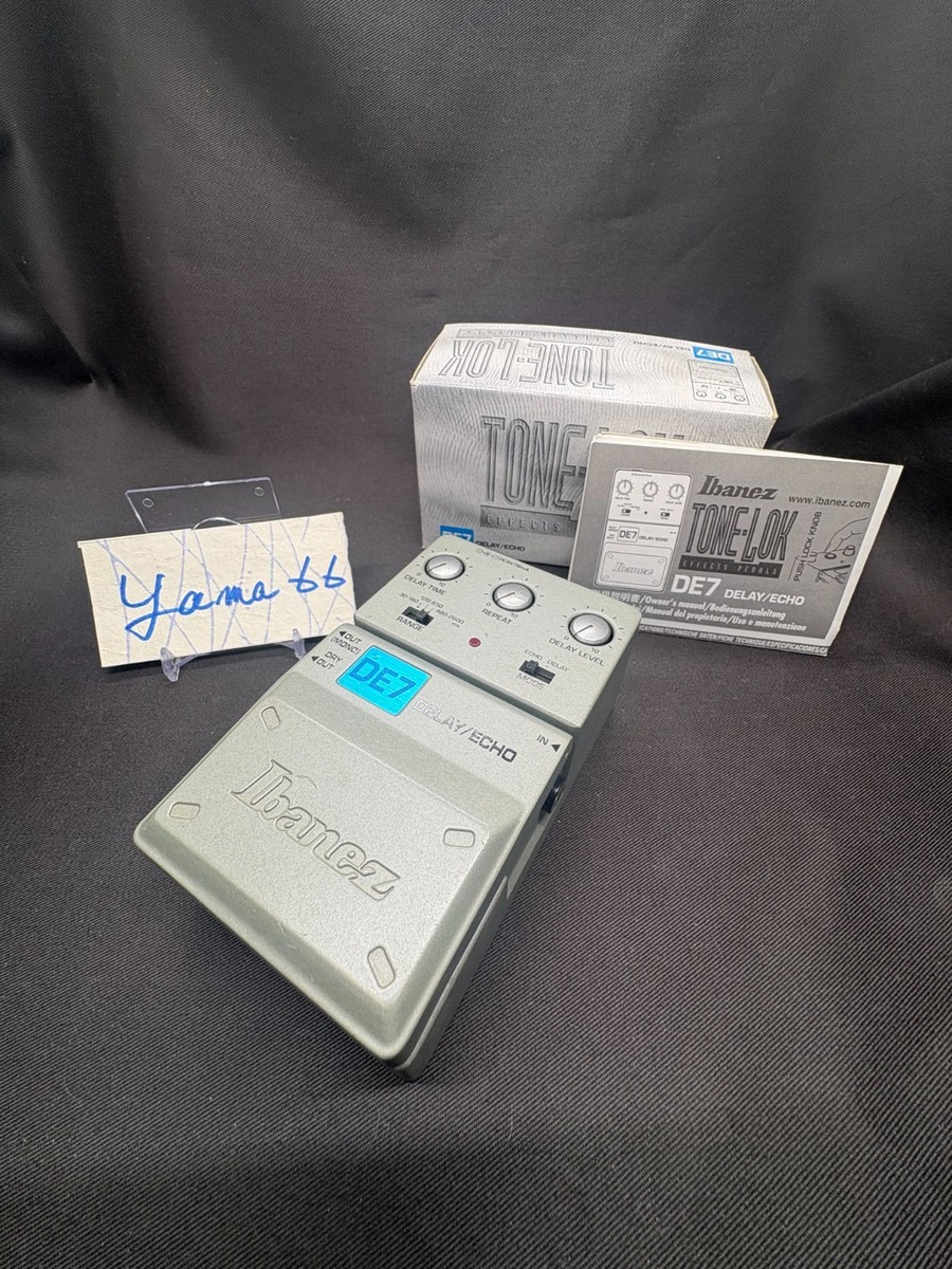 Ibanez DE7 Echo Guitar Effect Pedal for sale online | eBay