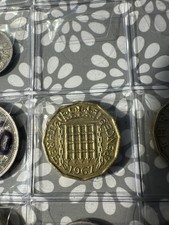 1967 Three Pence Coin, Great Britain, Good Condition Collection