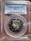 KENNEDY SILVER HALF DOLLARS 2003 S PR69DCAM 90% Silver Coin