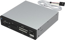 74 in 1 3.5 Inch Internal Flash Media Card Reader/Writer with USB Port CR-USNT