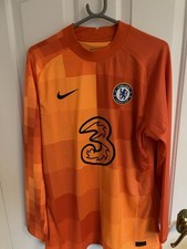 Nike Chelsea Player Issue Keeper Trikot 21/22 Mendy signiert Größe X-Large