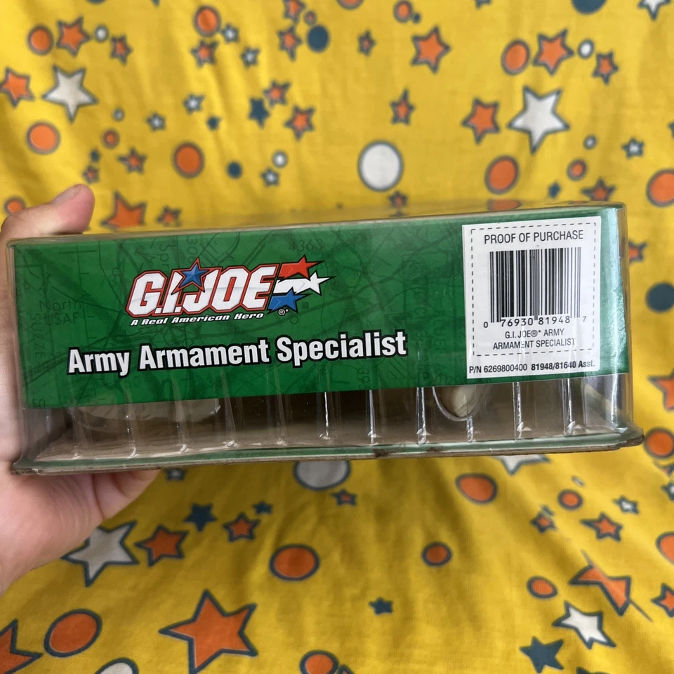 GI Joe Army Armament Specialist 12" African American Action Figure Hasbro 2003 - Image 2 of 4