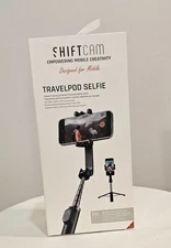 Shiftcam Travelpod Selfie Stick W/ Tripod, Extendable Arm, 90° Rotate, 200° Tilt