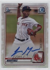 2020 Bowman Chrome Prospect Refractor 445/499 Joan Martinez #CPA-JMA Auto 2a9