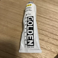 Golden Heavy Body Acrylic Paint Tube 5 oz Cadmium Yellow Medium PY35 1130-3