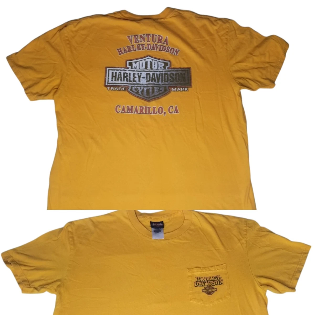 Harley-Davidson Yellow Shirts for Men for sale | eBay
