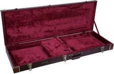 Custodia rigida Crossrock Deluxe per chitarra elettrica Jazzmaster Jaguar Style