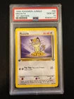 Pokemon Jungle 1999 Meowth 1st Edition 56 PSA 10 Gem Mint English